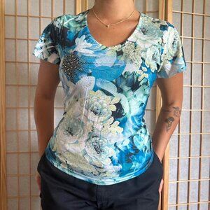 Women Cute Floral Tre